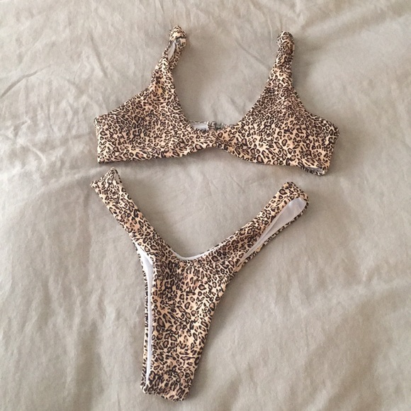 zaful leopard bikini
